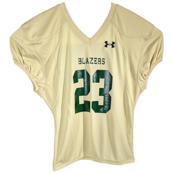 UAB Blazers Alabama Birmingham Team Issued Football Jersey Size Large Gold 23 - Picture 1 of 6